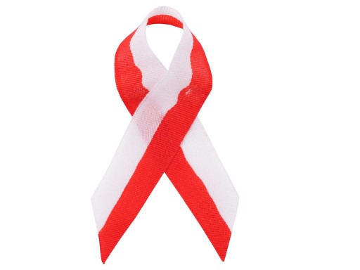 NÁRODNÁ COTILION POĽSKÁ BIELA A ČERVENÁ STUHA