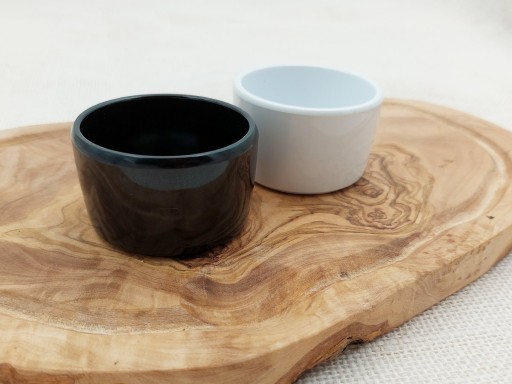 Šalátová misa melamínová ramekin, 6,5 cm, biela FROST