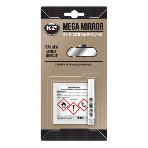 K2 Mega Mirror lepidlo na spätné zrkadlo 0,6 ml