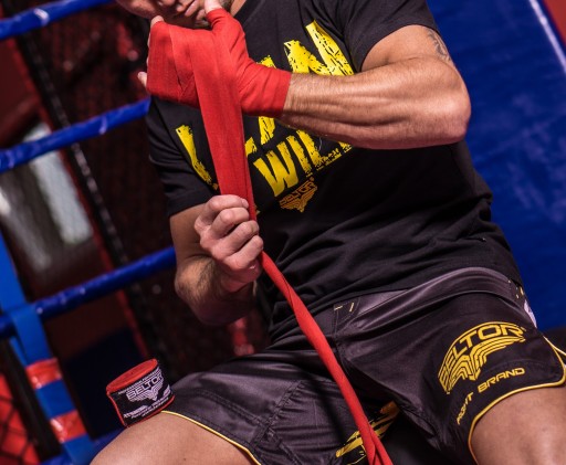 BELTOR ELASTICKÉ BOXINGOVÉ OBALY 3M ČERVENÉ BANDÁŽE CVIČNÉ PÁSKY