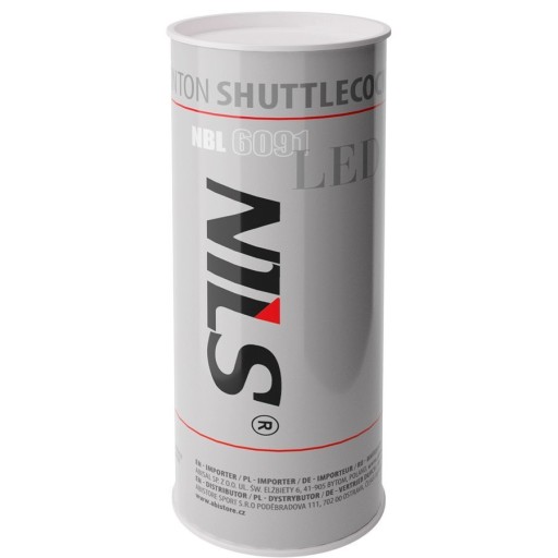 NILS NBL6091 NYLONOVÉ LED ŽALÚZIE 3 KS SADA LED BADMINTONOVÝCH ŽALÚZIÍ