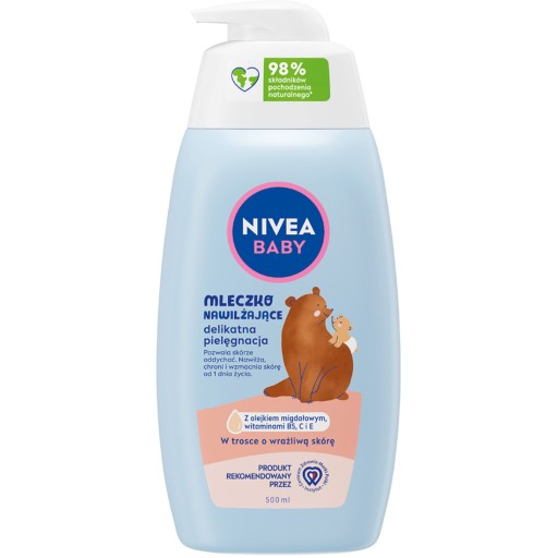 NIVEA BABY hydratačné TELOVÉ MLIEKO PRE DETI od 1 dňa veku