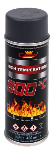 Sprej Žiaruvzdorná farba Antracit Champion 400 ml