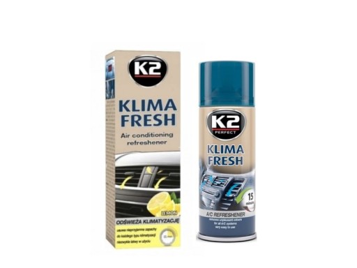 KLIMA FRESH Osviežovač klimatizácie, Citrón, 150 ml