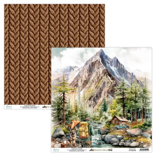 Sada papierov na scrapbooking 15,2 x 15,2 - Mintay - The Great Outdoor