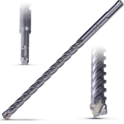 VŔTAČKA DO BETÓNU VŔTAČKA Fi 4x110 mm SDS PLUS Cross Pro