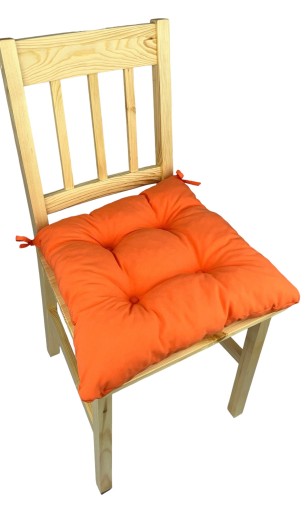 ORANŽOVÝ TRAPEZOUS podsedák na stoličku