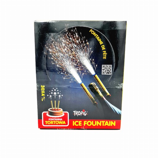 Fontána torta flare stredná tortová fontána 18cm 4 ks