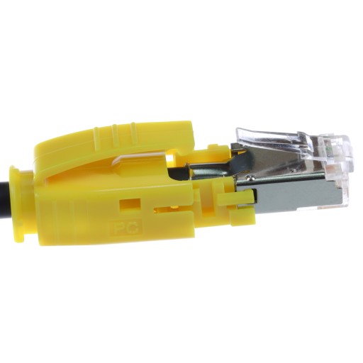 Telegartner Zástrčka s plášťom RJ45 6A FTP žltá