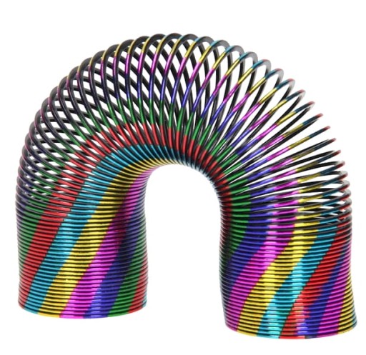 MAGIC SPRINGS VEĽKÁ MAGIC RAINBOW PRUŽINA 15CM