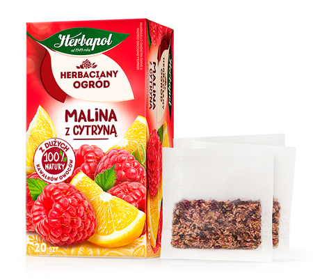 Herbapol Herbaciany Ogród Malina s citrónom 20x2,7g