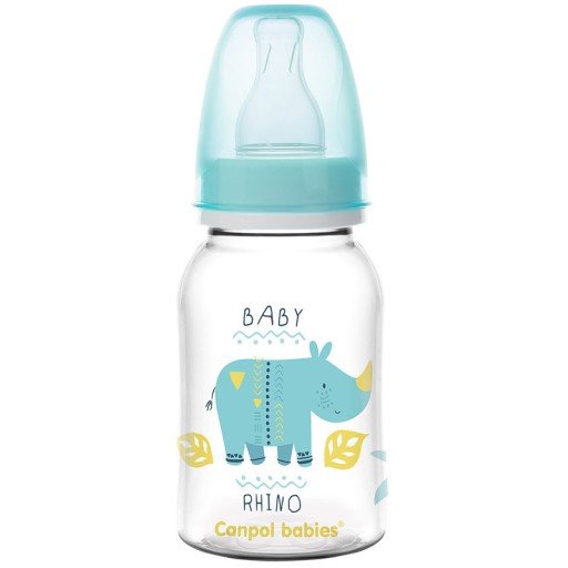 CANPOL NARROW BOTTLE 120 ML AFRICA cumlík 0M+