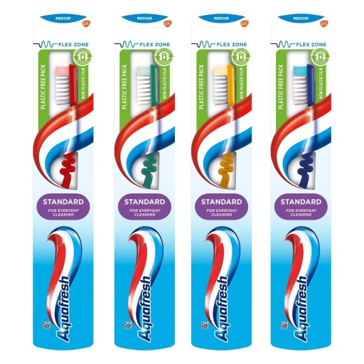 AQUAFRESH FAMILY STREDNÁ ZUBNÁ KEFKA