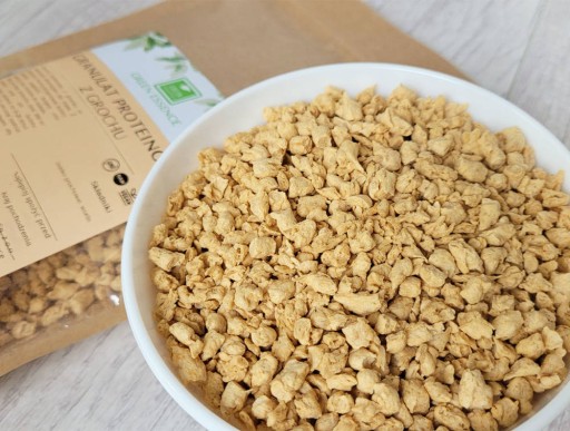 Hrachový granulát 250g, vegetariánske mäso, proteín pre vegánov
