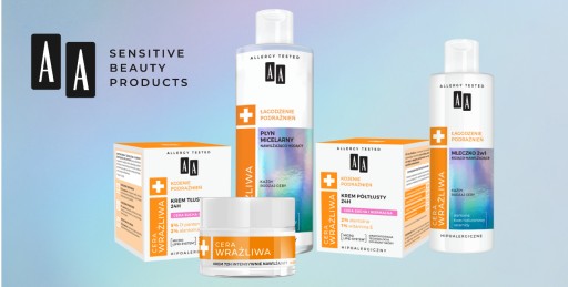 AA Sensitive Skin polomastný krém na suchú pleť + mydlo na citlivú pleť ZDARMA