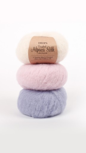 Drops Brushed Alpaca Silk lesný zelený hodváb (11)