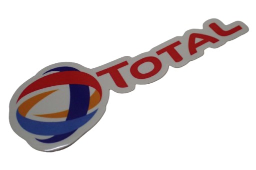 TOTAL NÁLEPKA NÁLEPKA 11,4 x 4,1 cm