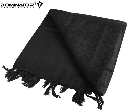ARAFATKA KEFIJA SHEMAGH OCHRANNÝ VOJENSKÝ ŠÁL DOMINATOR 100X100cm ČIERNA