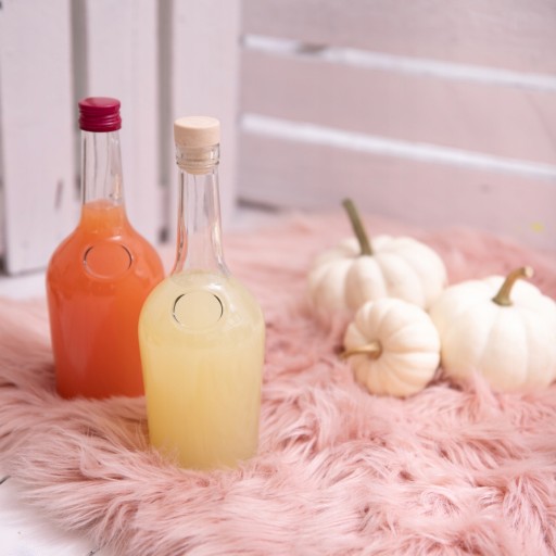 FĽAŠA GLORIA 500ML + viečko na tinktúru BIMBER JUICE