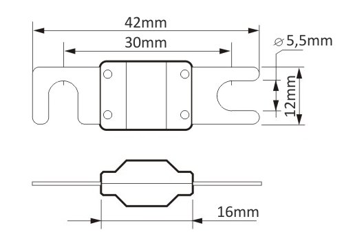 Mini ANL 70A 32V nožnicová autopoistka