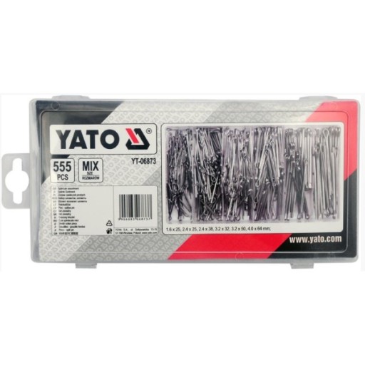 SET YATO STRAIGHT PIN MIX SET 555 ks.