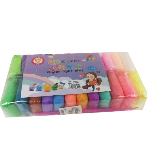 Plastic Clay Magic Foam Clay Creativity Super Clay 36 ks farieb