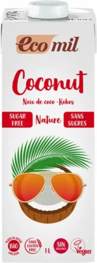 BG Bio kokosový nápoj 1l Ecomil + sezamové semienka