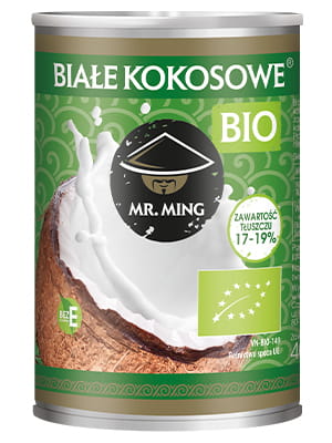 Bio kokosové mlieko 17-19% 400ml MR. MING