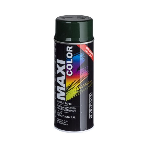 Motip Maxi Color lak 400 ml SPREJ RAL 6009 tmavozelená