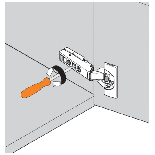 BLUM 71B3650 BLUMOTION dvojitý pánt + vodiaca lišta