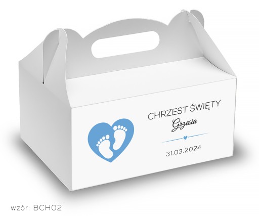 Tortové boxy na Krst + personalizácia