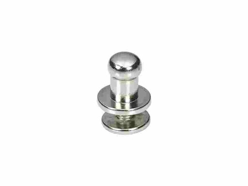 Guľôčková skrutka Knopik Rivet 5/4/8 mm Strieborná 5 ks