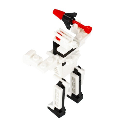 STAVEBNÉ BLOKY pre CHLAPKOV 6 rokov 40 prvkov ROBOT 3v1 alleBLOX