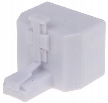 RJ45 rozbočovací konektor PLUG 2 x ZÁSUVKA