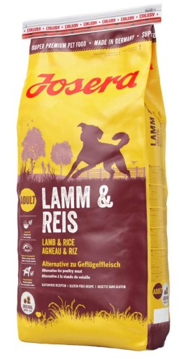 JOSERA Lamb & Rice suché krmivo pre psov 900g