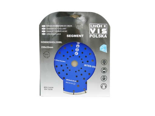 DIAMANTOVÝ DISK INTERVIS 125x22,2x15 mm SEGMENT