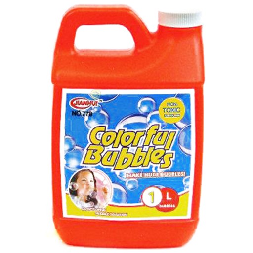 TEKUTÉ NA VÝROBU MYDLOVÝCH BUBLÍN 1 L ZÁSOB