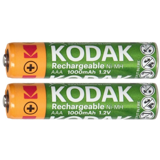 2x BATÉRIE BATÉRIE KODAK AAA R3 1000mAh Ni-MH 2ks