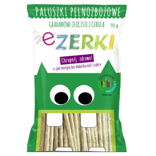 Zlaté špaldové cibuľové tyčinky 70g - Ezerki