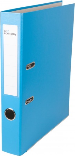 BINDER A4 50mm SVETLOMODRÉ VYZTUŽENÉ KOVANIE
