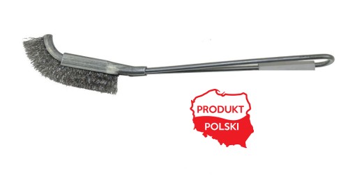 Ohýbaná ručná kefa, oceľový drôt