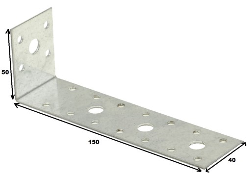 TESÁRSKY UHLOVÝ SPÁR 150x50x40 mm 2 KS