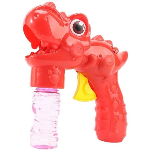 PRÍSTROJE BUBBLE PISTOLE MYDLOVÉ BUBLINY DINOSAUR