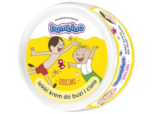 BAMBINO KIDS LIGHT KRÉM NA TVÁR A TELO 250ML