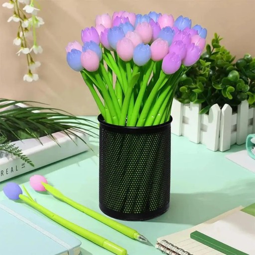 2x GUĽOVÝ TULIPÁNOVÝ DARČEK KU DŇU ŽENY MENÍ FARBU KVET KVET
