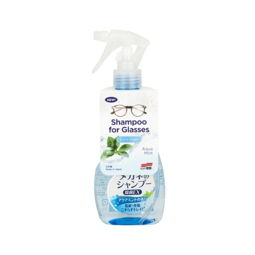 Soft99 tekutý šampón na okuliare, mäta, 160 ml