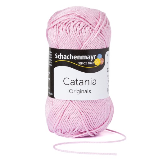 50g priadza 100% bavlna Catania svetloružová 246