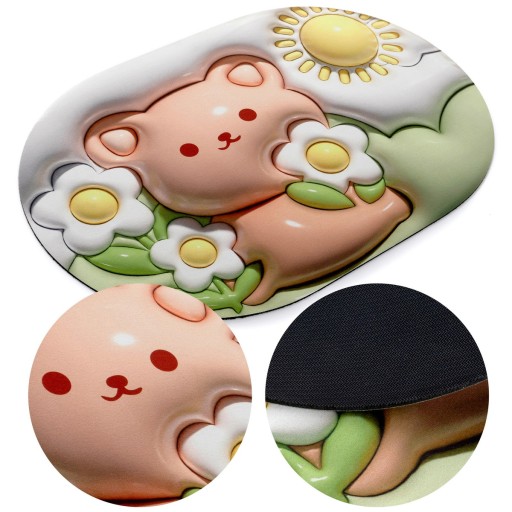 3D protišmykový absorpčný detský koberček do kúpeľne