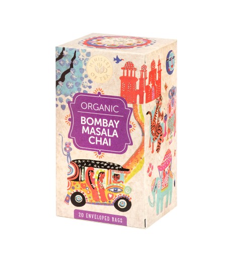 ČIERNY ČAJ ČAJ (BOMBAY MASALA CHAI) BIO (20 x 1,75 g) 35 g