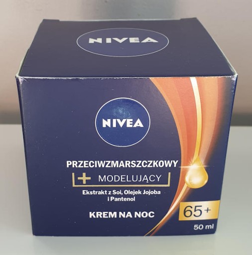 NIVEA Nočný krém proti vráskam 65+ 50ml